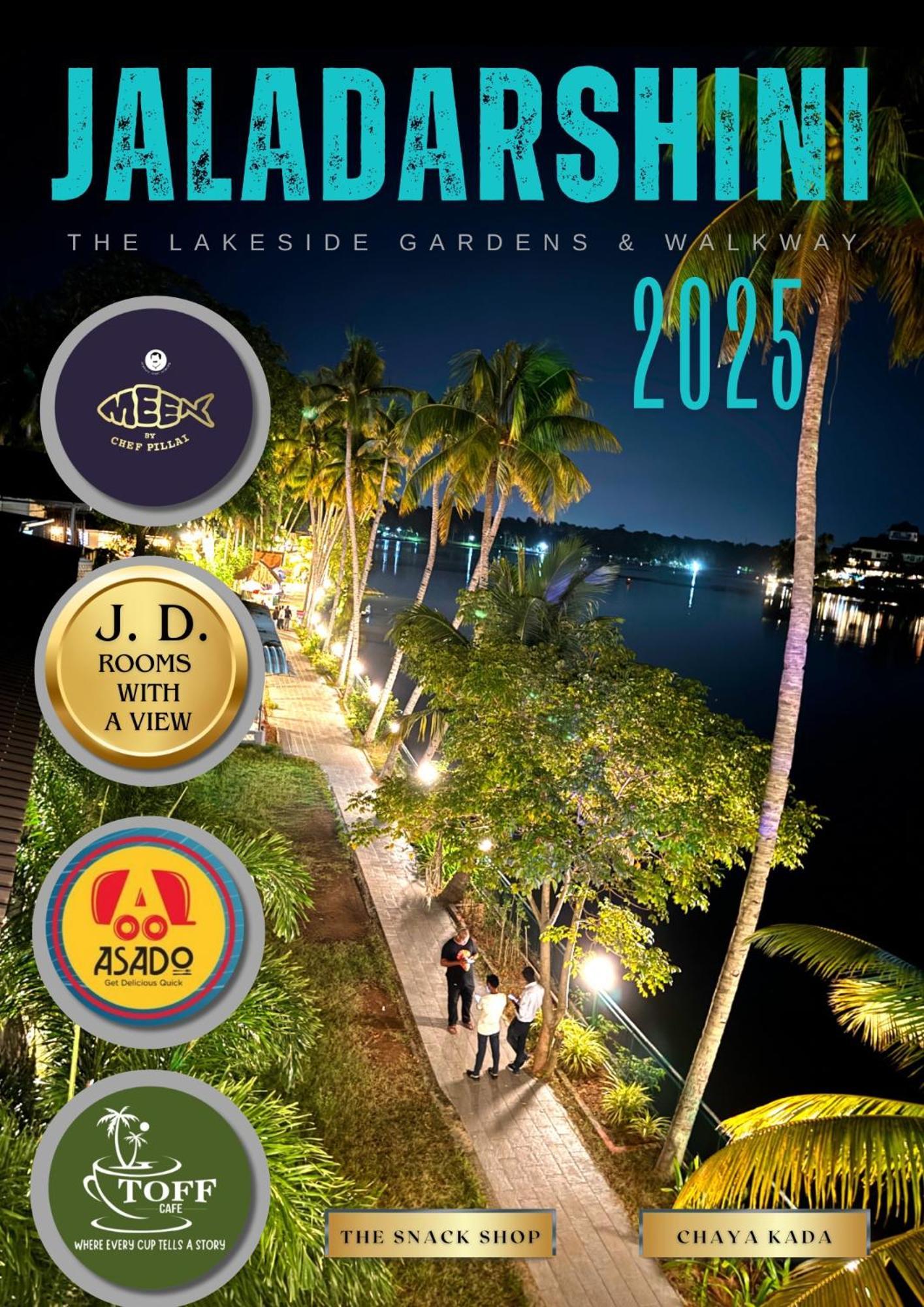 Jaladarshini Lakeside Gardens Bed & Breakfast Kollam Exterior foto